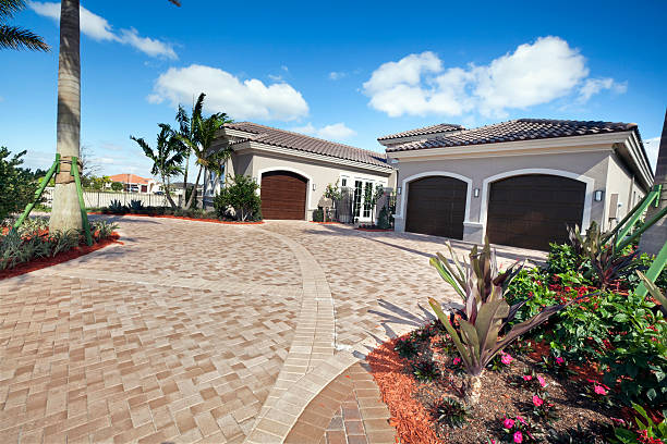 Residential Paver Driveway in Lockwood, MT